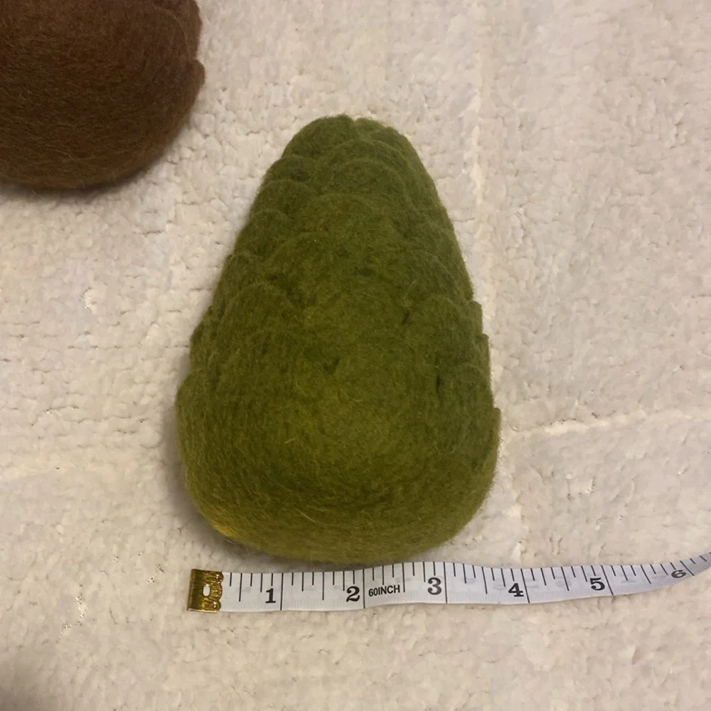 3 TraderJoe’s Felted Pinecones - Picture 5 of 5